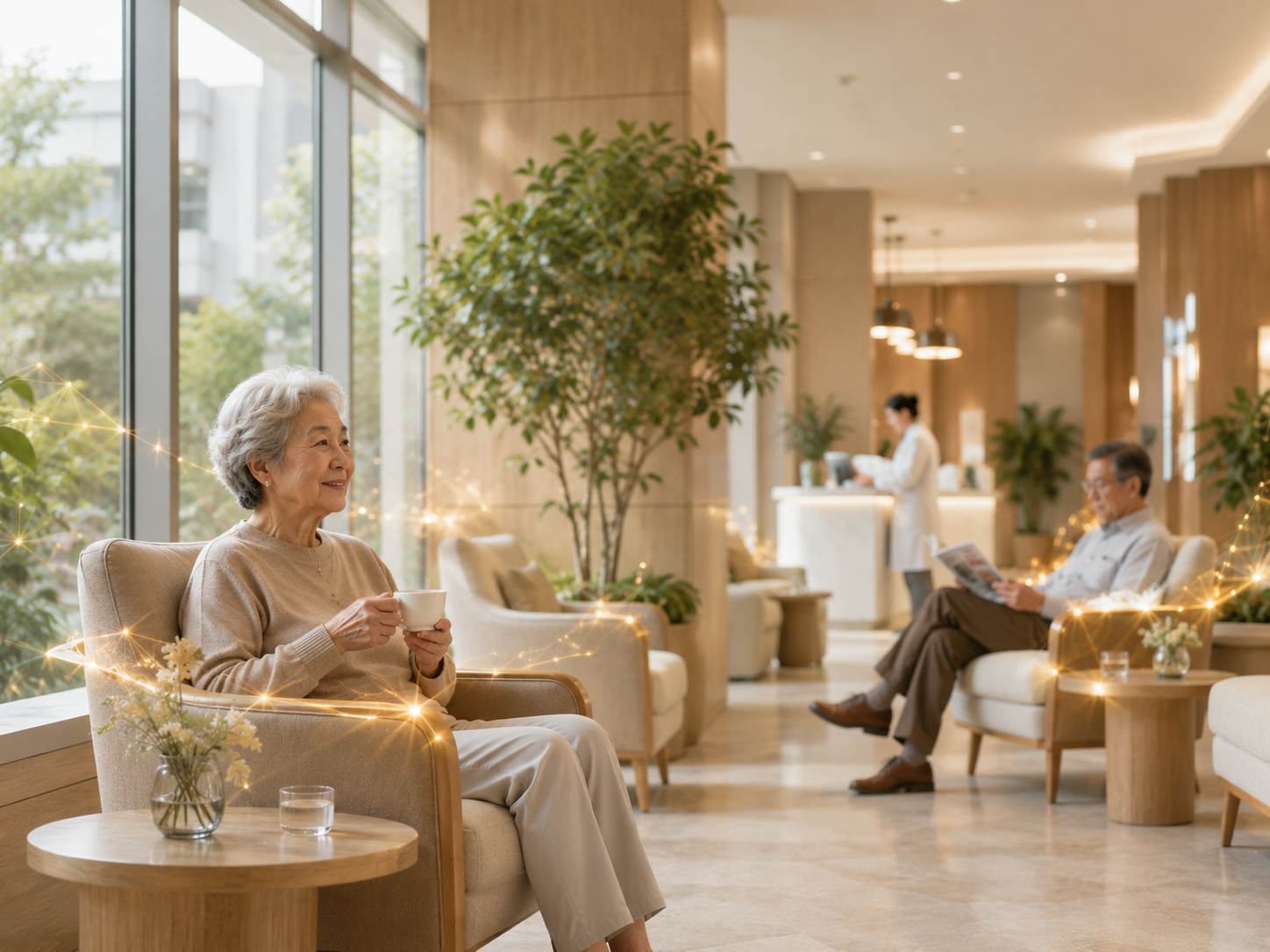 Waiting areas