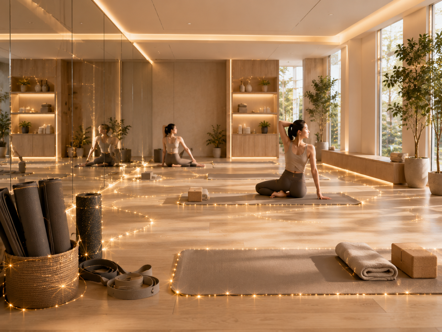 Mats & yoga zone