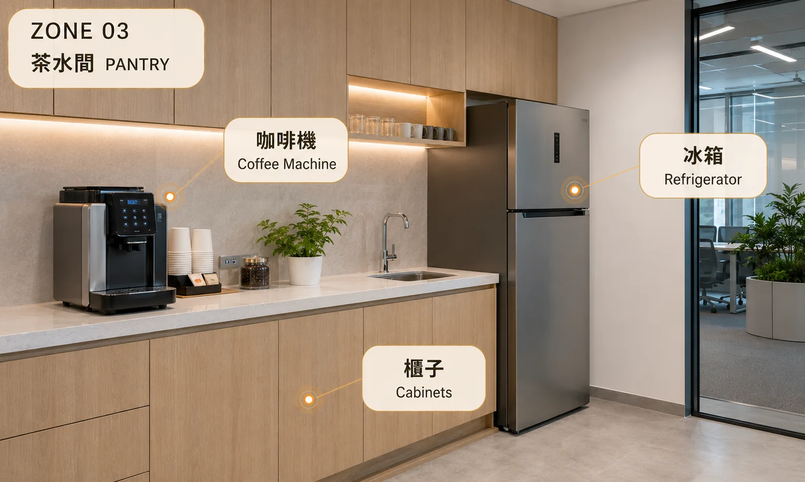 茶水間