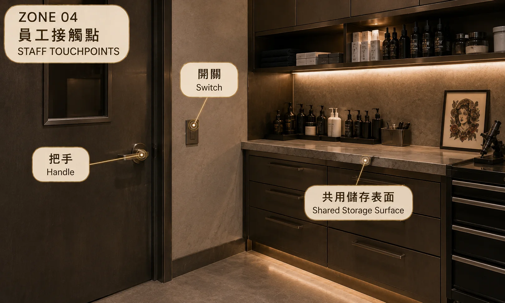 員工接觸點