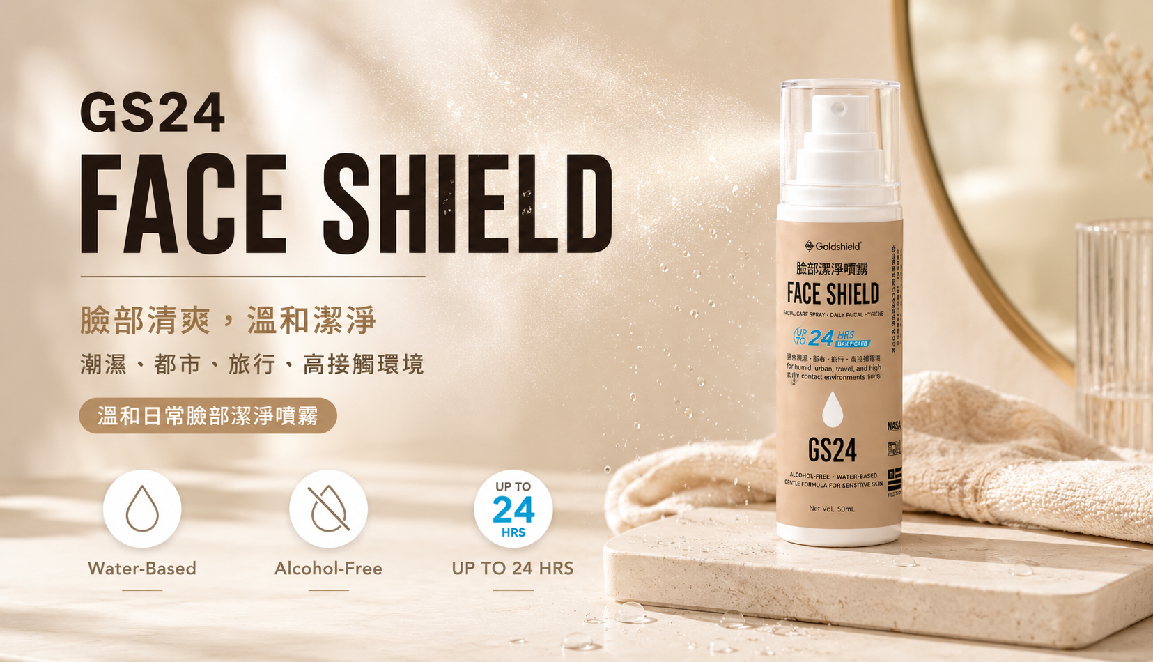 Goldshield GS24 Face Shield product banner